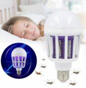 lampe anti-moustique 2 en 1