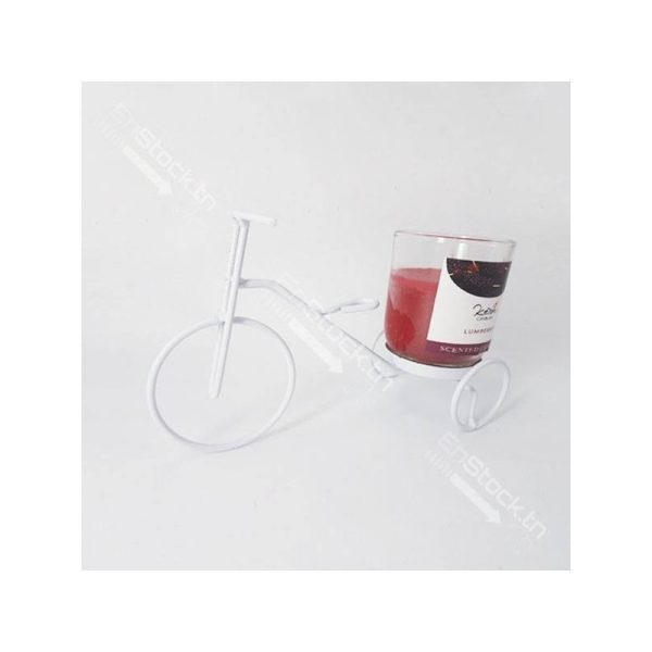 bicyclette avec bougie