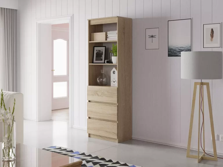 Bibliothèque avec 3 tiroirs – Image 3