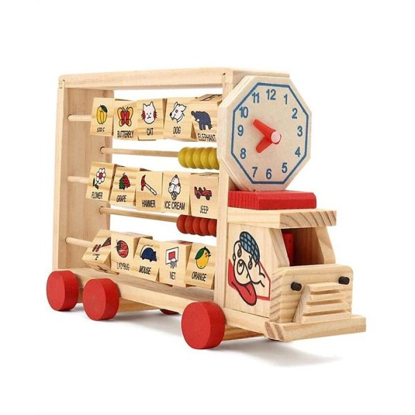 Voiture Jouet Éducatif en bois