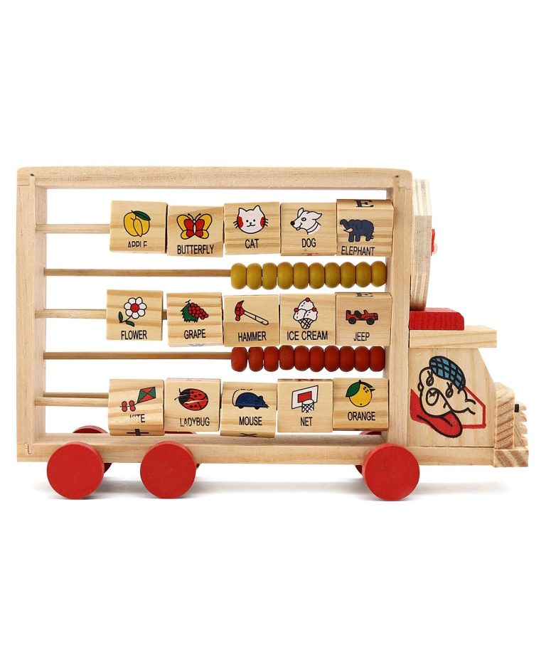 Voiture Jouet Éducatif en bois – Image 3