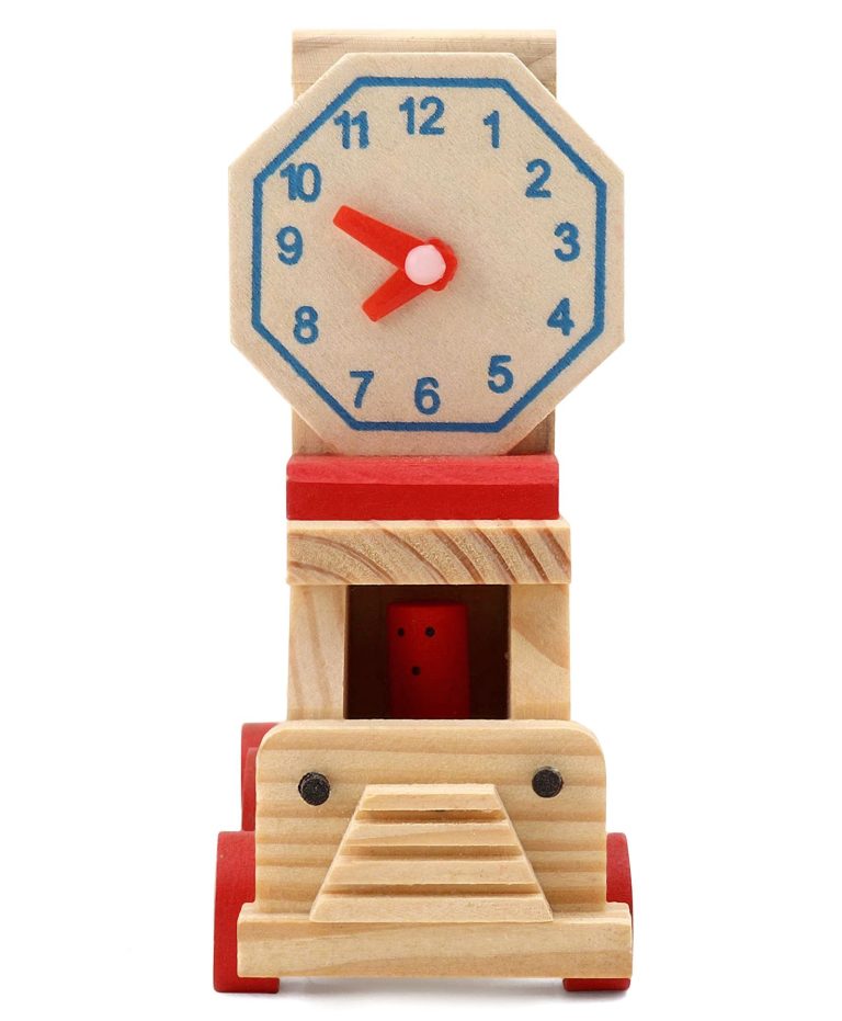 Voiture Jouet Éducatif en bois – Image 4