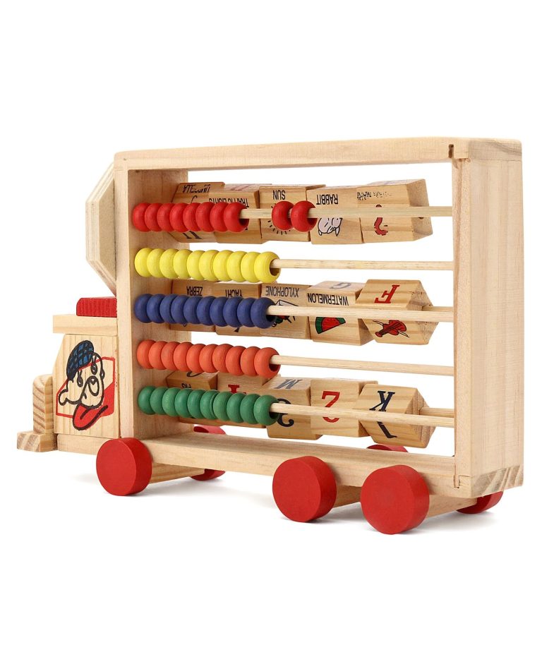 Voiture Jouet Éducatif en bois – Image 2