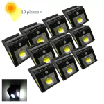 10 Lampes solaire LED à capteur de mouvement