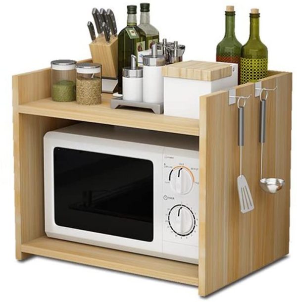 meuble cuisine Support a 2 niveaux de micro-onde