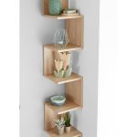 Étagère murales d'angle