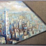 Tableau peinture sur toile 3D 8403E-2