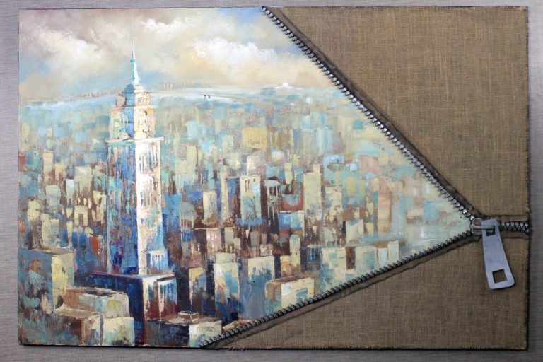 Tableau peinture sur toile 3D 8403E-2