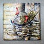 Tableau peinture sur toile 3D 8414SD-2