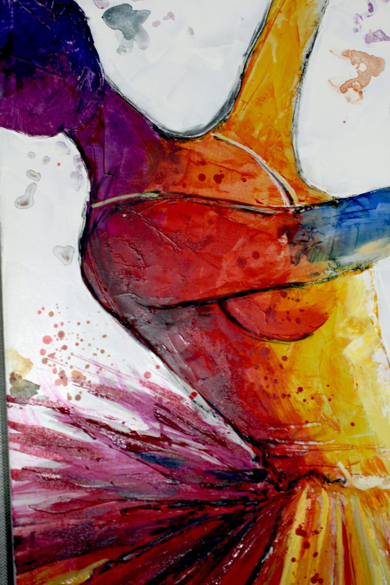 Le Ballet des Étoiles – Peinture sur toile