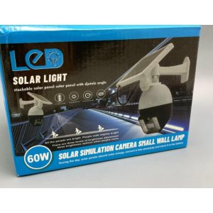 lampe solaire 60 watt avec capteur de mouvement