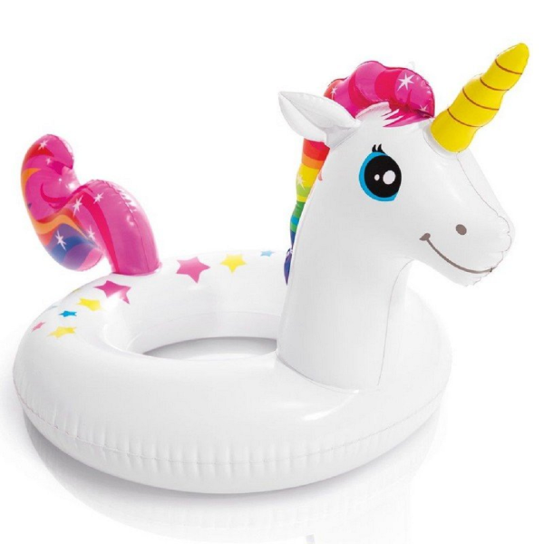 Bouée Intex - Tête licorne