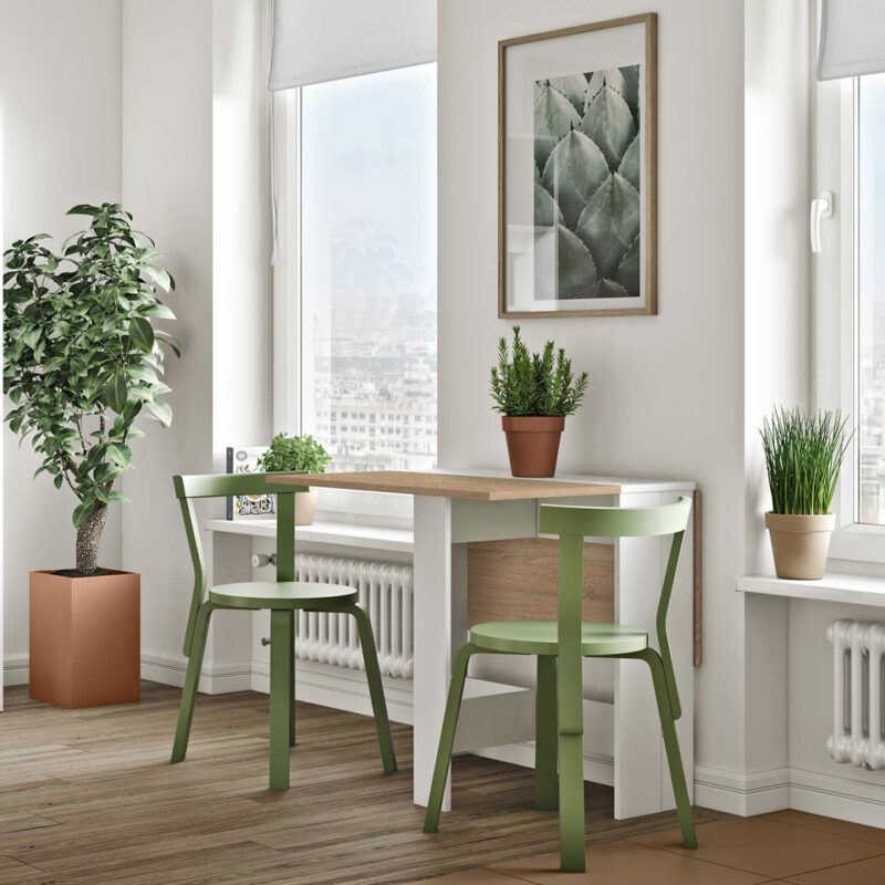 Table à manger papillon