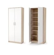 Armoire moderne avec rangement - 2 portes porte chaussure tunisie