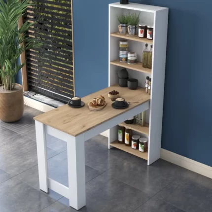 Table haute 5 étagères