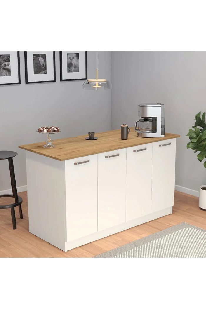 Comptoir table separateur cuisine