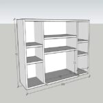 meuble micro-onde 2 portes – Image 7