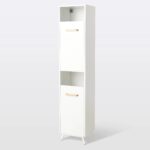 meublecolonne de salle de bains à linge, lave linge