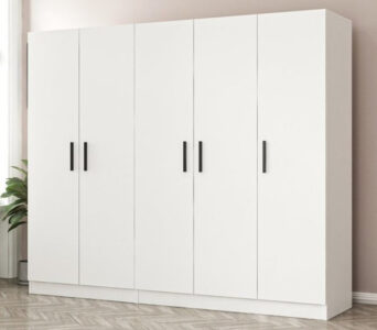ARMOIRE 5 portes moderne - dressing chambre