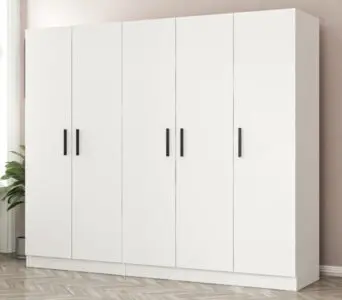 ARMOIRE 5 portes moderne - dressing chambre