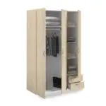 ARMOIRE 3 portes Beige – Image 3