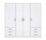 Armoire 4 portes + 6 tiroirs -  Venus – Image 2