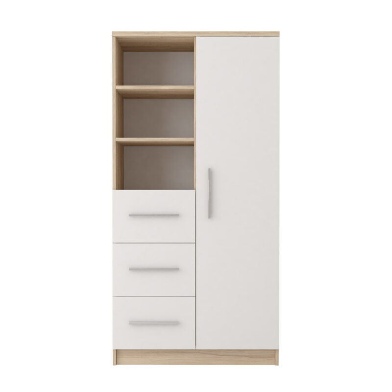 Armoire 1 porte et 3 tiroirs, dressing tunisie