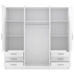 Armoire 4 portes + 6 tiroirs -  Venus – Image 3