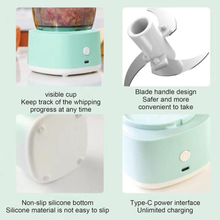 Mini hachoir électrique sans fil – Image 6