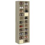 Porte chaussure 22 paires Meuble Vertical 183 cm – Image 2