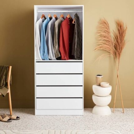 Dressing avec 4 tiroirs et 1 penderie Tunisie