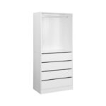 Dressing avec 4 tiroirs et 1 penderie – Image 3