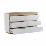 Commode meuble de rangement avec 6 tiroirs – Image 4