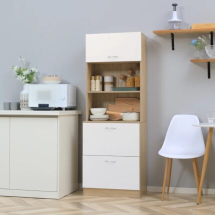 buffet de cuisine 2 tiroirs et 2 niches