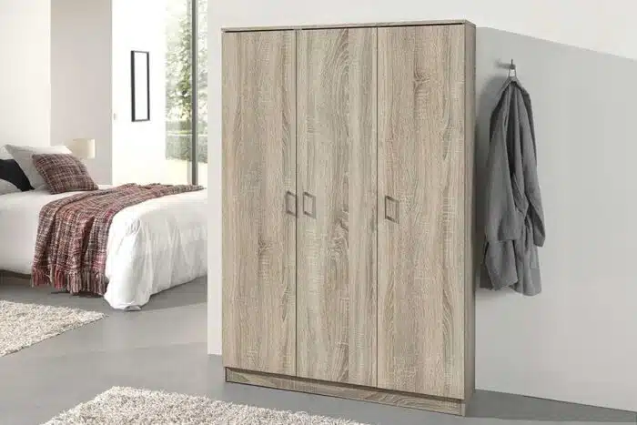 Armoire pour Vêtements 3 Portes et 8 Étagères dressing Armoire pour Vêtements 3 Portes et 8 Étagères