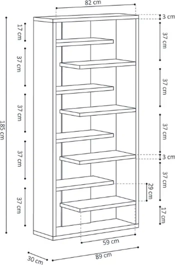 Bibliothèque Design en Bois Bibliothèque Design en Bois