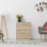 porte chaussures à 2 portes basculantes