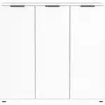 profil porte chaussure 3 portes blanc compact - meuble entrée Tunisie