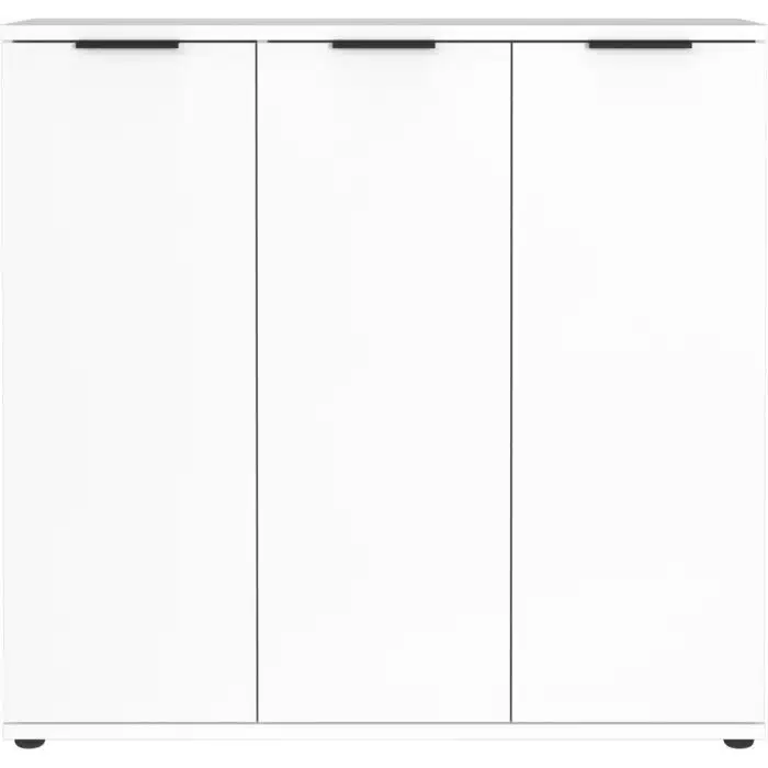 profil porte chaussure 3 portes blanc compact - meuble entrée Tunisie