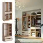 meuble dressing ouvert en panneau stratifié en tunisie