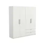 Dressing chambre moderne 4 portes 2 tiroirs tunisie enstock (4)