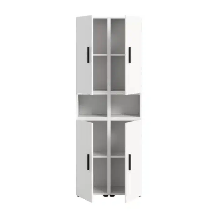 Armoire de rangement 4 portes