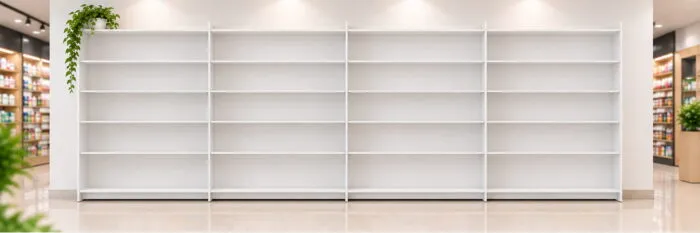 Étagère Commerciale Modulable pour Magasin