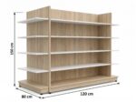 gondole sonoma 120x80x150 moins 1Mo