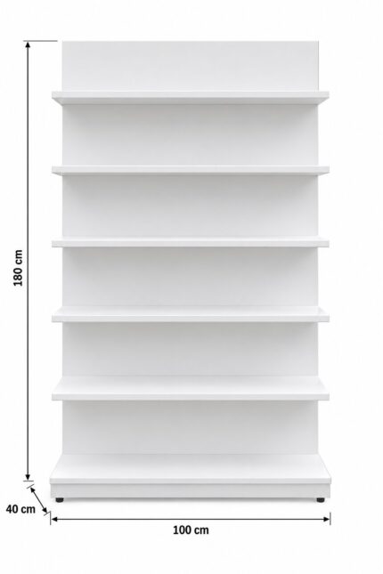 Étagère de présentation pour magasin et grande surface